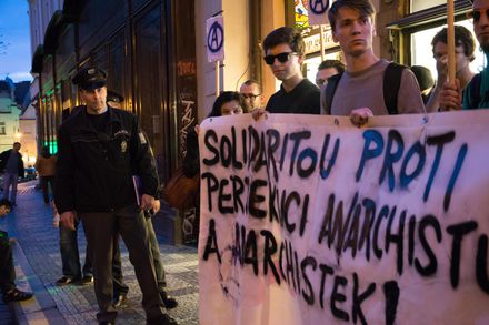 Solidarumas su politiniais kaliniais Prahoje