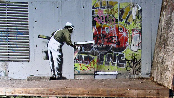 Banksy vs King Robbo 2