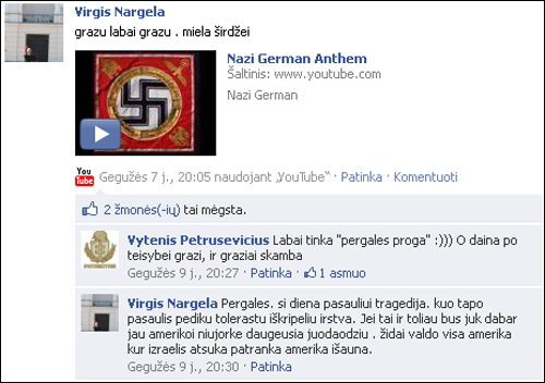 Virgis_Nargela_nazi_anthem