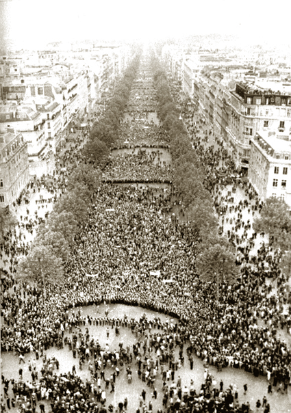 Demonstracija Paryziuje 1968