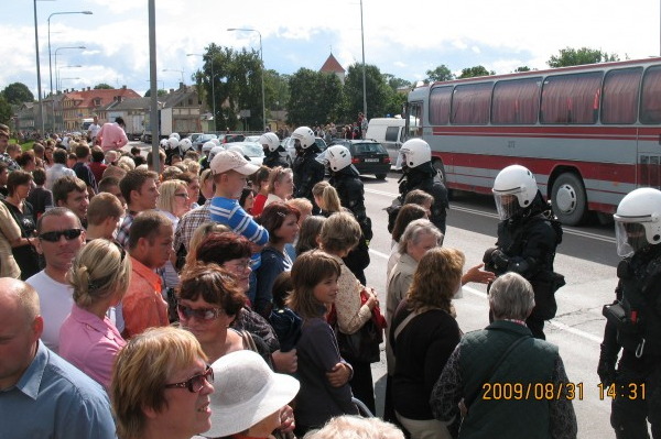 bauske protestai 2